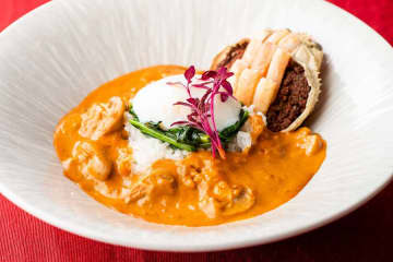 金沢東急ホテル、「香箱蟹のニューバーグライス」をランチで提供