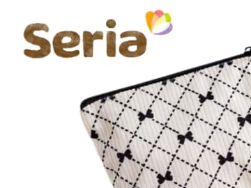 これで“110円”！？【セリア】店舗行ったらとりあえず探して！「おしゃれポーチ」