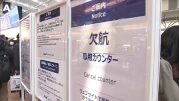 ANA国内線65便欠航で約9400人に影響…羽田の欠航専用カウンターは長蛇の列　エアバスA320とA321のソフトウェア改修