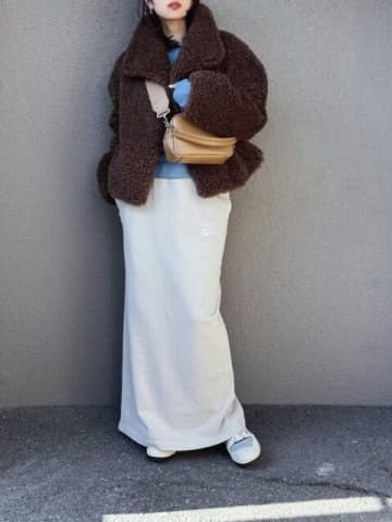 今冬は「ボアブルゾン」であったか可愛い♡おしゃれさんのキレイめカジュアルコーデ5style