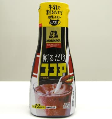 森永製菓、濃縮ココアを進化させた「割るだけココア」発売　 より溶けやすい品質に改良しパッケージも刷新