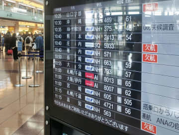 エアバス主力機、ソフト不備　全日空に欠航便、1万人超影響