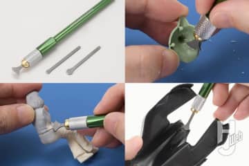 小さなRが使いやすい！ HGマイクロスクレーパーを試す!!