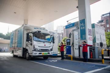 中国初の地下貯蔵型水素ステーション、供給量400トン突破