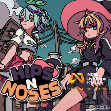 記憶を取り戻すカフェ経営×ローグライクアクション「HIPS N' NOSES」のゲームプレイ映像がIndie Live Expo 2025にて公開！