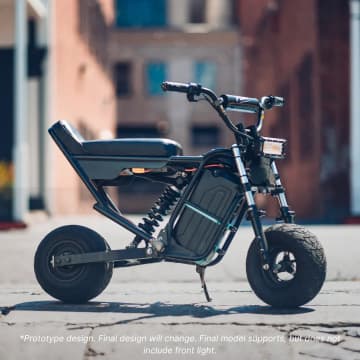 らくらくウィリーできるEVバイク「Wheelie Fun Bike V1」