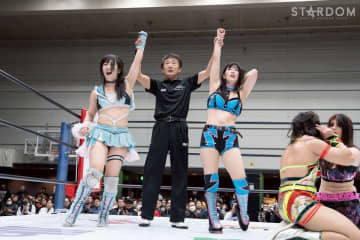 【スターダム】玖麗さやか＆さくらあや　ブルーゴッデス１回戦突破！「さくららが優勝するしかないでしょ！」