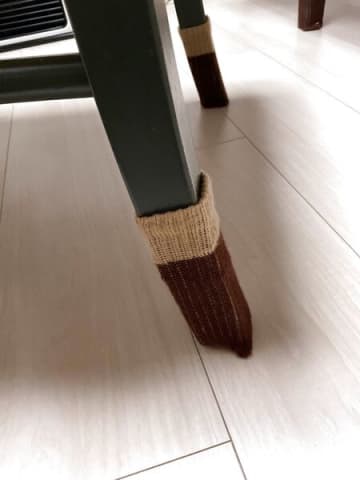 椅子脚ソックスがすぐ脱げちゃうイライラ解消に