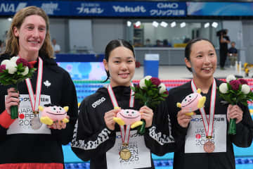 【競泳ジャパン・オープン】神奈川勢は女子50バタフライで平井瑞希が優勝　神奈川大の長岡愛海は200背泳ぎでV