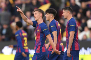 バルサ、開始45秒で“新カンプ・ノウ”初失点も…ヤマル弾＆ダニ・オルモ2発で逆転、ラ・リーガ4連勝