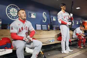 【ＭＬＢ】大谷翔平の盟友トラウトが「次のレンドン」候補５人に入る不名誉「急激に衰え」