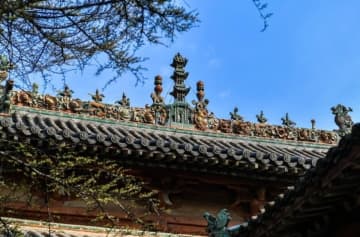 山西省の歴史的建造物の屋根に住む「瑞獣」―中国