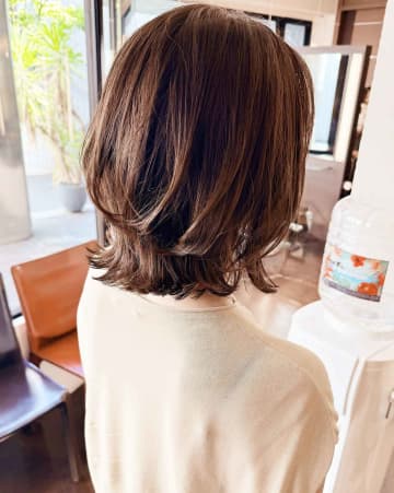 【40・50代のイメチェン】切るだけで、即令和っぽ♡「ボブウルフ」