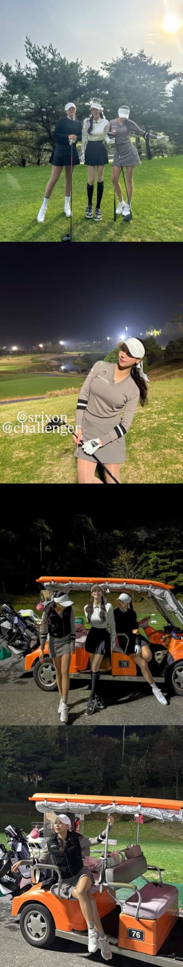 神スタイルも美脚もあらわに…ミス・コリア出身ゴルファー、夜のミニスカウェアSHOTで魅力発散【PHOTO】