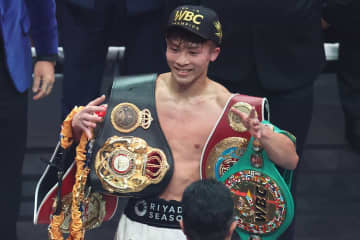 「カッコいい♡」井上尚弥が公開した12月サウジ防衛戦の“甲冑姿”が話題「戦国時代でも絶対王者」「威圧感ハンパない」