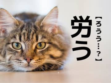 【労う】なんて読む？「ろうう」ではありませんよ！【読めそうで読めない漢字クイズ】