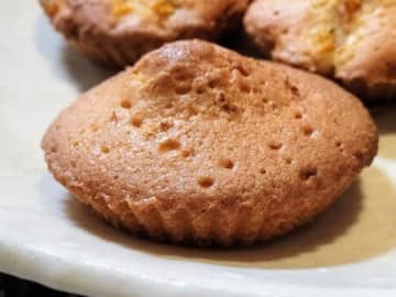 簡単！マドレーヌ！3種！表面サクサク中しっとり！良い香り〜！