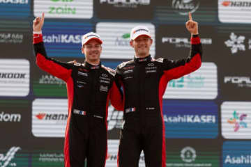 9度目王座のオジエは「やっぱり強い！」と豊田章男会長。14戦中12勝のチームもねぎらい／第14戦後コメント全文