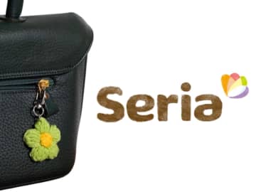 か、か、かんわいいぃぃーーッ♡【セリア】バッグにつけたい！「キーリング & チャーム」