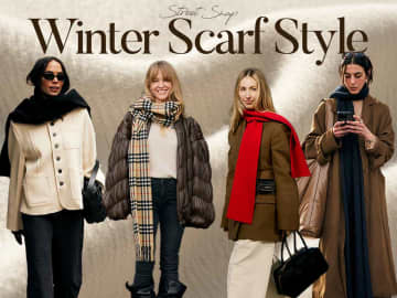 ぬくもり「マフラー」があれば洒落感も倍増！ 旬の巻き方は？【ストリートスナップ】