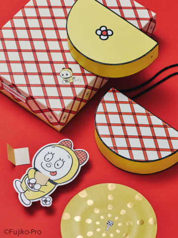 「ドラえもん」ドラミちゃん、Happy Birthday♪ チェック柄やお花デザインのアイテム登場　藤子・F・不二雄ミュージアムにて