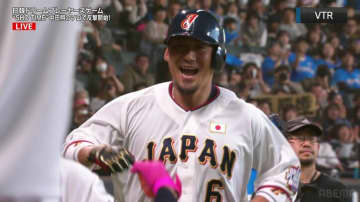 「まだ現役いける」中田翔、エスコン沸かす“確信”ホームラン！ 原監督とグータッチ→元ハム戦士との交流にファンほっこり【日韓レジェンドOB戦】