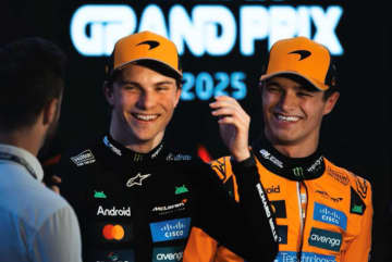 スプリント独走で点差を縮めたピアストリが重要なポールを獲得「タイトルの可能性を残すため、必ず優勝する」