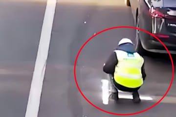 路面に自分で駐車枠を書いて駐車した男に罰金＋原状回復費4200元―中国