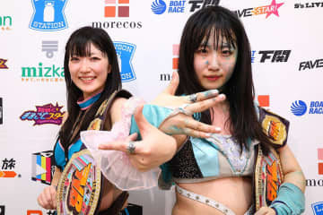 【スターダム】さくらあや＆玖麗さやか　H.A.T.E.撃破でタッグリーグ初制覇「私たちが２冠チャンピオンになります」