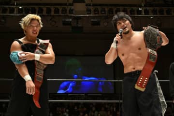 【DDT】MAO＆KANONが遺恨深き佐々木大輔＆岡谷英樹を下し、KO-Dタッグ王座初V!12・21後楽園で政岡純＆ガイア・ホックスが挑戦へ