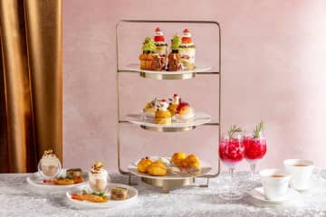 ストリングスホテル東京インターコンチネンタル、フェスティブアフタヌーンティーを提供　12月27日まで