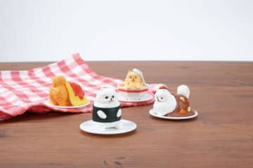 おいしそうなごはんがポメラニアンに！ ガチャ「こめラニアン」12月中旬発売おむすび、カレー、チャーハン、オムライスの全4種