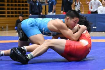 ＜レスリング＞【写真集】2025年東日本学生選手権（秋季）新人戦／男子フリースタイルA・決勝