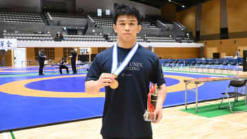 ＜レスリング＞【2025年東日本学生選手権（秋季）・特集】グレコローマンの技術とパワーアップで、世界王者に挑む！…両スタイル制覇の山口叶太（中大）