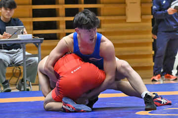 ＜レスリング＞【写真集】2025年東日本学生選手権（秋季）新人戦／男子フリースタイルB・決勝