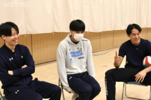 【バレーボール】全日本インカレ直前企画①　スパイカー対談　野口真幸×入来晃徳×山口快人