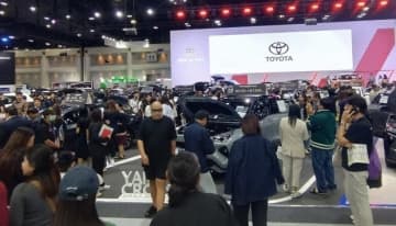 【タイ】日系各社、ＨＶの上積み狙う［車両］　年末商戦のモーターエキスポ開幕