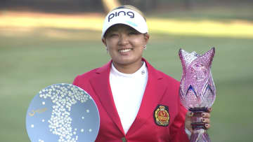 【リコーカップ】鈴木愛がPO制しメジャー9年ぶりの優勝　「1度もボードを見ていなかった」と自らのプレーに集中