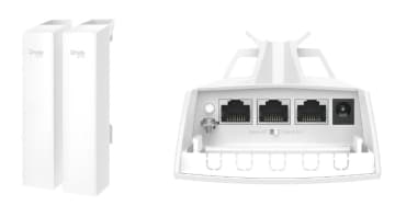 最大500mの長距離Wi-Fiアクセスポイント「EAP100-Bridge KIT」、TP-Linkが発売