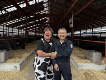 石塚英彦さんと「タイトル未定」のメンバーが、十勝エリアの牛肉をリポート！