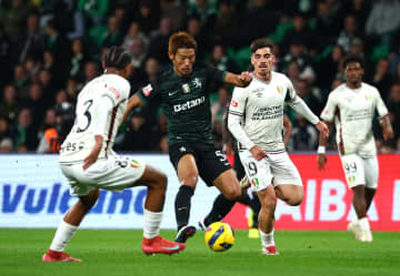 スポルティング守田英正フル出場　ポルトガル1部、チームは快勝