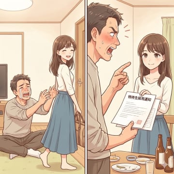 「女に学歴はいらん」と進学を阻む父。娘がある通知を見せ、放った言葉に父が涙した理由【短編小説】