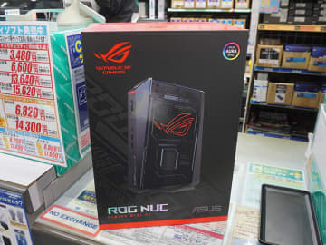 メモリ高騰が一層激化、2万円を切る8TB HDDが7年半ぶりに消滅、GeForce RTX 50搭載のROG NUC、レトロゲーム機をUSB PD充電器に対応させるキット ほか 秋葉原の気になるニュース（11月24日～30日分）