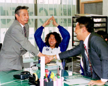 《連載:31年目の奇跡　J1水戸誕生へ》(1)「水戸にJクラブを」　練習場なく茨城県内を転々