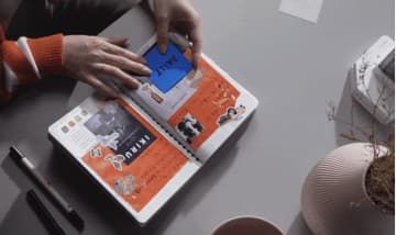 お気に入りの紙をポストイットに！ のり付けまで一気にできる付箋メーカー「Memo X」