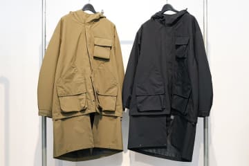 GU×エンジニアド ガーメンツ初コラボ、背面に大きなポケットを配した中綿コートやボアブルゾン