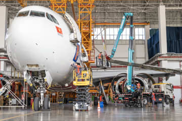 中国・海南自由貿易港の航空機整備、多くの海外企業がリピーターに
