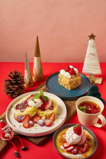 静岡県産地いちごを堪能！TAMAGOYAベーカリーカフェにて冬の訪れを彩る“いちごスイーツフェア2025”を12/1より開催　クリスマス限定メニュー「イチゴのショートケーキプレート」が限定登場！オリジナルデリが楽しめるクリスマスオードブルやシュトーレンの予約も受付中