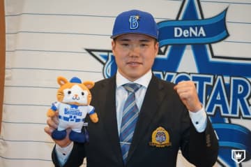 【DeNA】小田康一郎が仮契約で決意！「勝ちに近づけられるような雰囲気に持っていけるような選手になりたい」とVへの使者宣言！