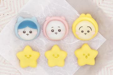 「ちいかわ」パジャマ姿の“もっちり”和菓子、いちご餡やミルクティー風餡などセブン-イレブンで